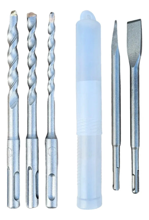 Taladro Rotomartillo Doble Mandril De 2.7joules - Azul - 50hz/60hz