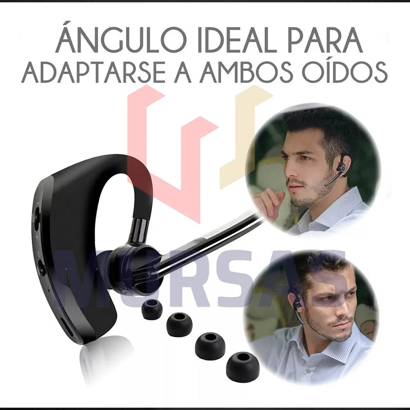 Audífono Bluetooth Llamadas Música Batería Larga Duración Negro