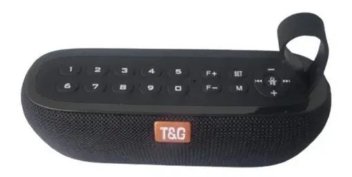 Parlante Reloj Radio Multifuncion Inalámbrico Portátil T&g Azul