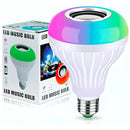 Bombillo Parlante Bluetooth Multicolor Luz Rgb Música Foco Diseño
