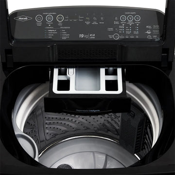 Lavadora Haceb Ivy 19 Kg Carga Superior Negra Lav Ivy 19 Kg Negro