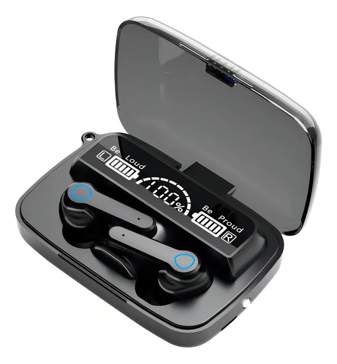 Audifonos Inalambricos M19 Con Control Tactil Bluetooth Color Negro