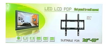 Soporte De Pared Fijo Para Tv De 26 A 63 Pulgadas Hd602b Color Negro