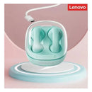 Auriculares inalámbricos Bluetooth Lenovo Lp13 Tws color verde claro