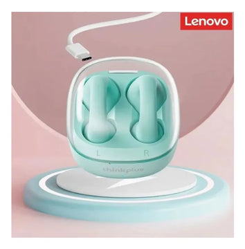 Auriculares inalámbricos Bluetooth Lenovo Lp13 Tws color verde claro
