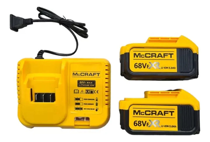 Taladro Y Pulidora Combo Inalámbrico Brushless Batería 5ah Amarillo