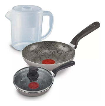 Sarten 18, Cacerola 14 Cm Y Jarra Americana 1.5l Imusa Gris