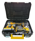 Combo Taladro Y Pulidora Inalámbrico Brushless Batería 5ah - Amarillo - 50hz/60hz