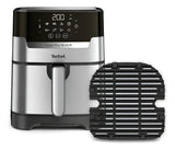 Tefal Ey505d Easy Fry & Grill Deluxe Hot Air Fryer, 2-in-1 . Grey