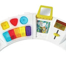 Asiento infantil multifuncional 3 en 1 con sonido Infantino de color gris/verde
