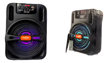 Parlante Cabina Musical Inalámbrico Micrófono Control Sonido