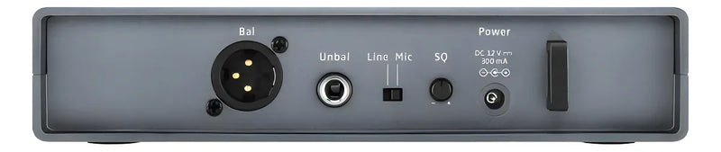 Micrófono Sennheiser XSW 1-825-A Dinámico Cardioide color negroS