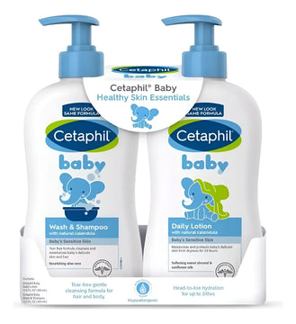 Cetaphil Baby Shampoo Y Crema Blanco
