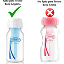 Chupo Dr Browns Para Biberón Estándar Nivel 2 Color Blanco Blanco