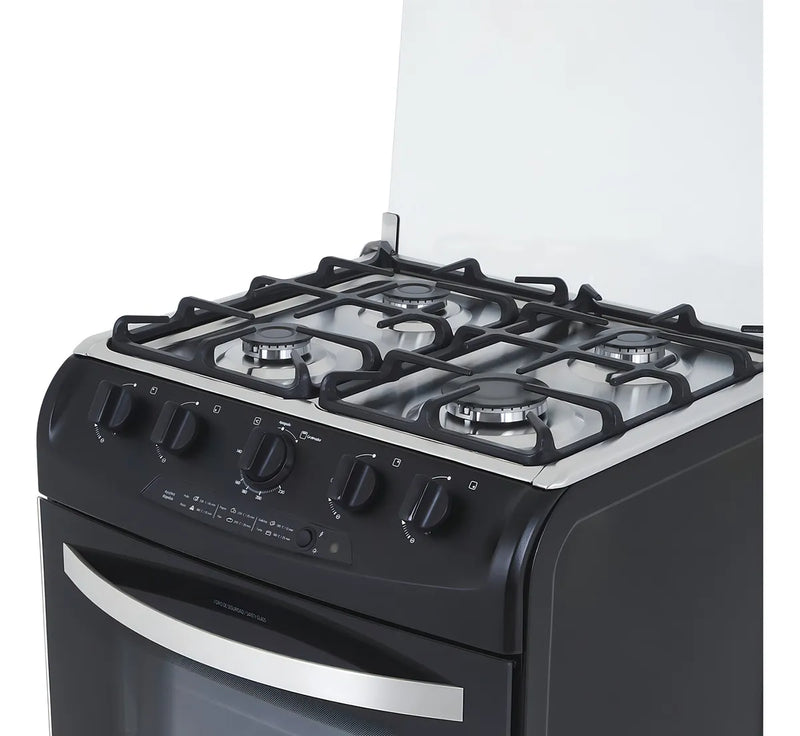 Estufa Orégano Haceb 60 Cms Gas Propano Negra Color Negro