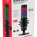 Micrófono HyperX Quadcast QuadCast S Condensador Omnidireccional color blackS