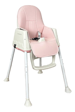 Silla Comedor Bebe 3en1 Happy Baby Zoe Color Rosa
