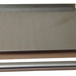 Tabla De Picar Alimentos Grande Acero Inoxidable 304 Lisa Plateado