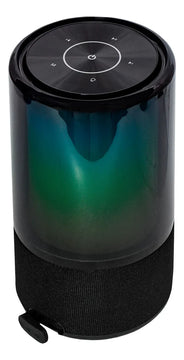 Parlante Recargable Lesk 80w Vta Con Audio 360°, Luces Led Y Color Negro