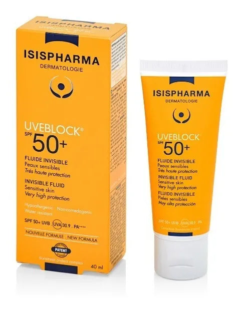 Uveblock Spf50+ Fluido Invisible 40ml Isispharma