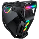 Armario Gamer, modelo Cratus - Ref.385LMS0.0001 Color Negro