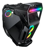 Armario Gamer, modelo Cratus - Ref.385LMS0.0001 Color Negro