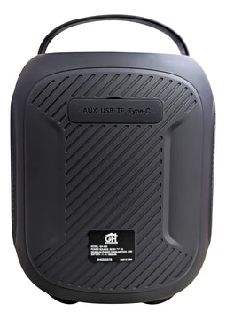 Parlante Bluetooth Gh 25w Color Negro