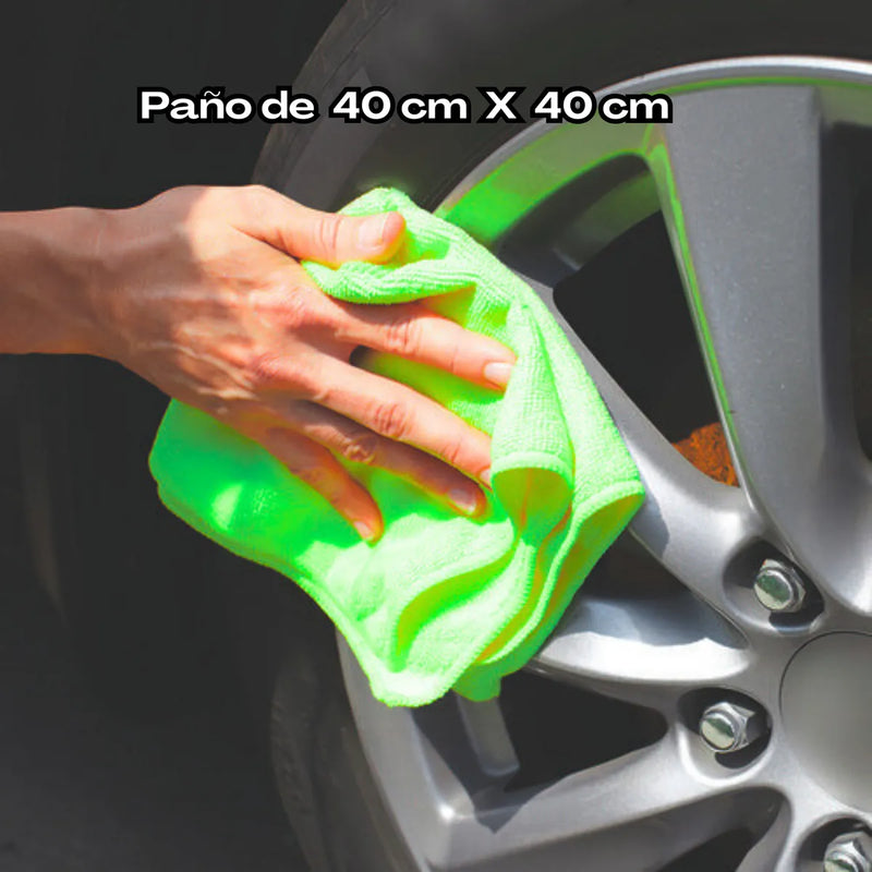 2 Litros Shampoo X20 Ph Neutro + 2 Paños De 40 Cm X 40 Cm