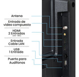 Televisor Challenger 32 Led Google Tv T2 Smart Hdtv