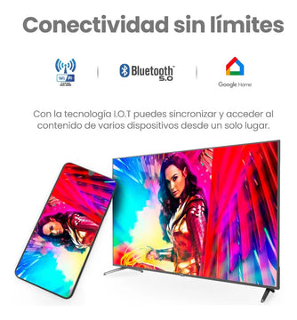 Google Tv Hyundai Smart 50 4k Comando De Voz