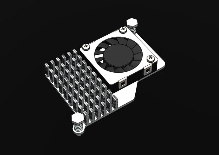 Disipador Con Ventilador Activo Para Raspberry Pi 5