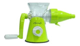 Extractor Exprimidor Manual De Frutas Y Verduras De Manivel Verde
