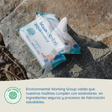 4 Pack Toallitas Húmedas De Agua Aqua Baby 240 Unidades 4 Pack Pañitos Húmedos