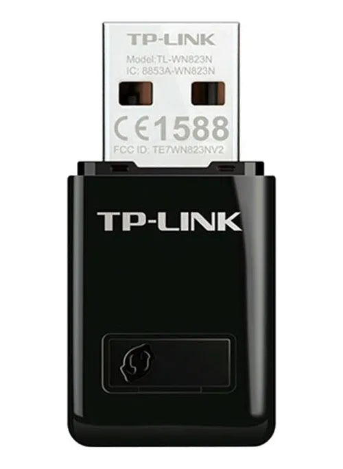 Mini Adaptador USB Inalámbrico N de 300 Mbps TP-Link TL-WN823n