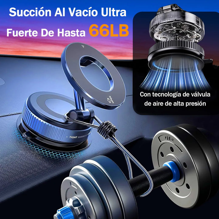 Bigview Soporte Magnetico Telefono Porta Celular 360 Carro Brazo Ajustable