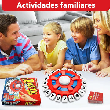 Juego De Mesa Basta Español Niños Stop Agilidad Palabras