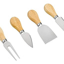 Set 4 Cuchillos De Quesos Mini Cuchillo Acero Inoxidable L54