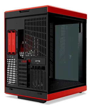 Chasis Atx Hyte Y70 Touch Infinite Rojo / Negro Rojo/negro