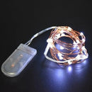 Luces Micro Led Decoración Luz Navidad Pilas Alambre Agua 3m