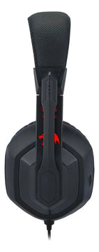 Auriculares gamer Redragon Gamer Ares H120 negro y rojo
