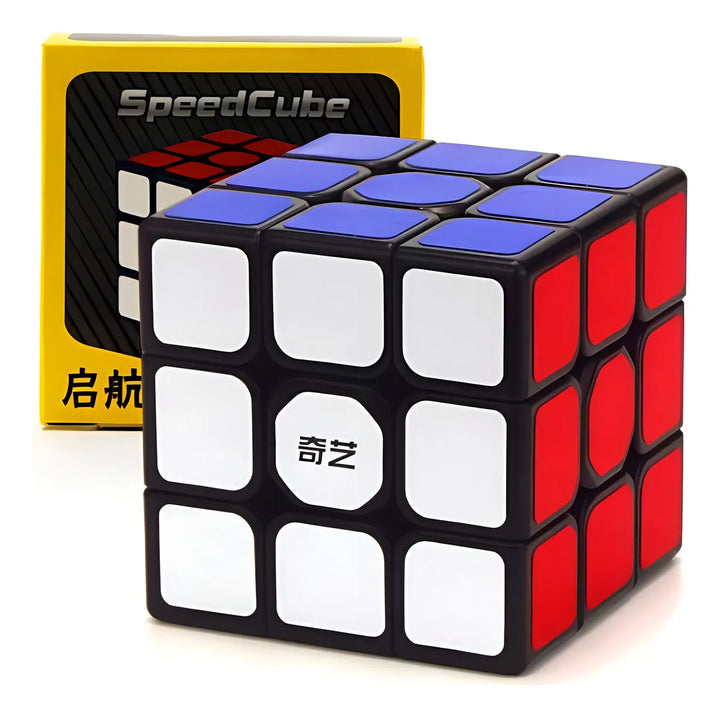 Cubo Rubik 3x3 Qiyi Sail W Speed Fondo Negro"
