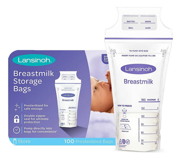 Bolsas Almacenamiento Leche Materna Lansinoh X 100 Unidades