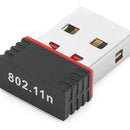 Tarjeta Adaptador Receptor Usb Wifi 150mbps 802.11n Pc