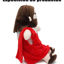 2025 Nuevo Peluche De Jesus Que Respira, Jesús Peluche Para La Ansiedad, Jesús De Peluch Que Respira Con Música Y Luces, Suave Dios D Muñeco Para Dormir, Niños Y Niñas (rojo)