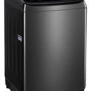 Lavadora Carga Superior 18 Kg Titanio Acero Inoxidable Midea Gris
