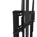 Soporte Pedestal Ruedas 32 A 70/max 50kg Tv Móvil Carrito Color Negro