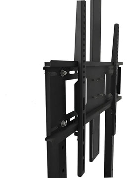 Soporte Pedestal Ruedas 32 A 70/max 50kg Tv Móvil Carrito Color Negro