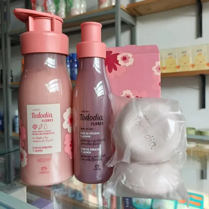 Regalo Tododia Flores Rutina Completa Flor De Durazno Y Jazm
