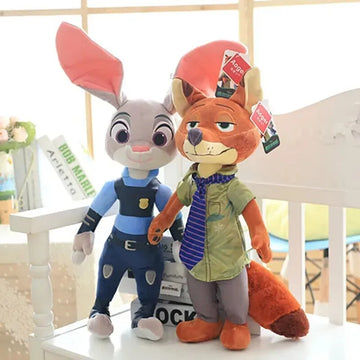 Judy Y Nick Inspirados En Zootopia Gris Y Naranja