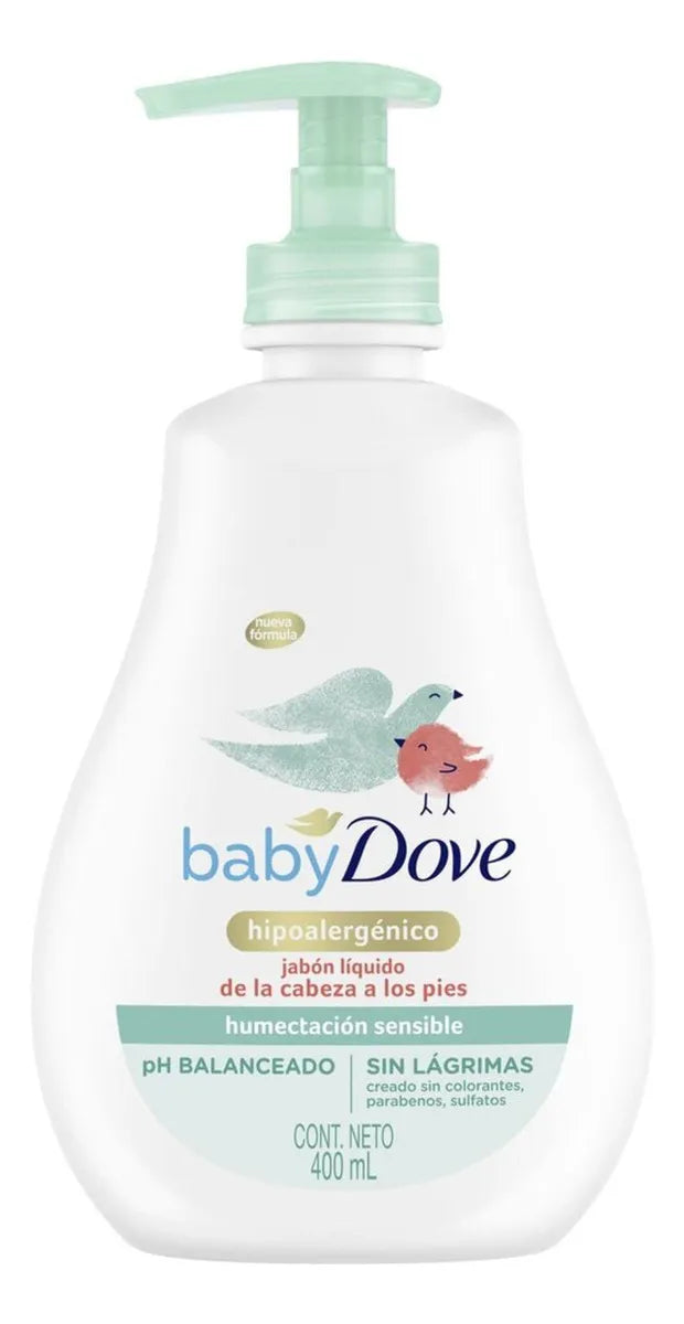 Jabon Liquido Dove Baby Humectacion Sensible